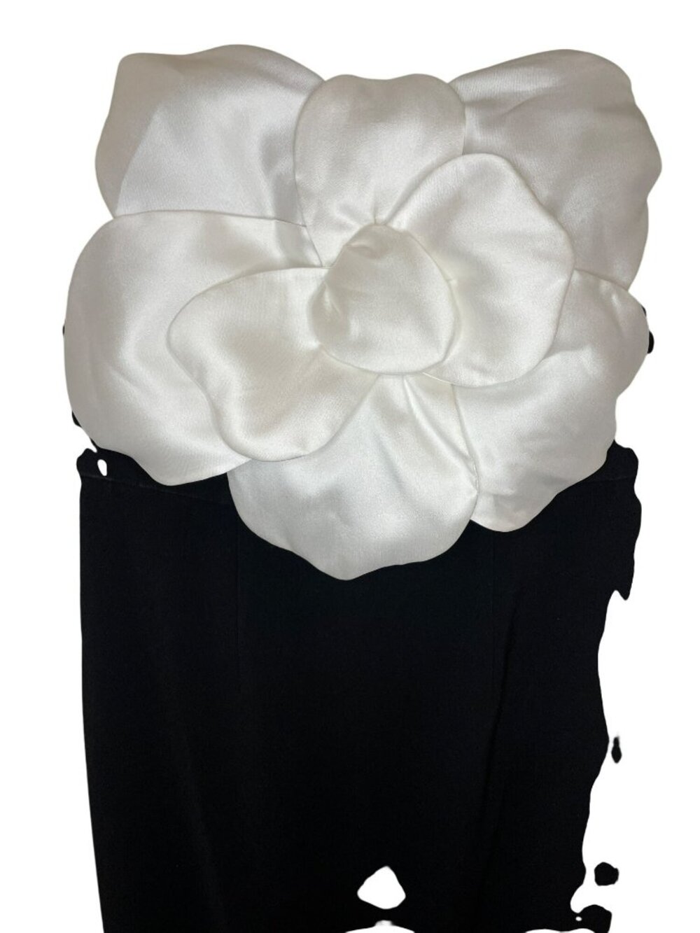Sachin & Babi Marist Gown Ivory & Black Strapless Maxi Dress Sz 4 MSRP$1,095 NWT - Picture 2 of 10